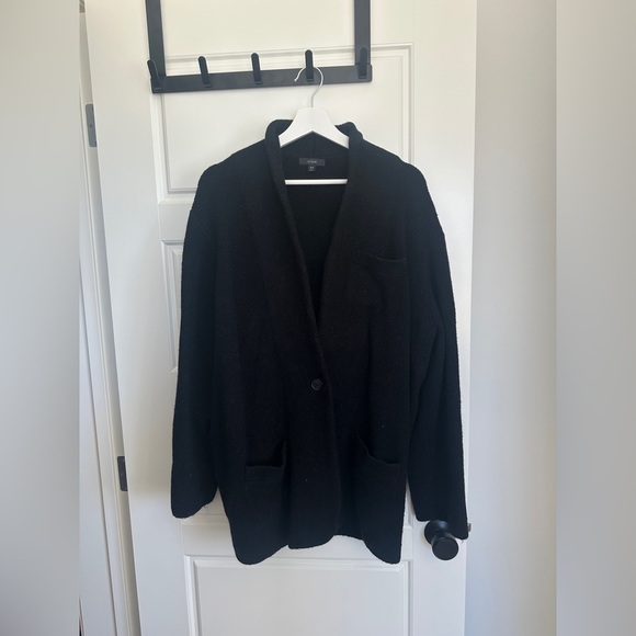 J. Crew Black Cardigan Sweater - Picture 1 of 4